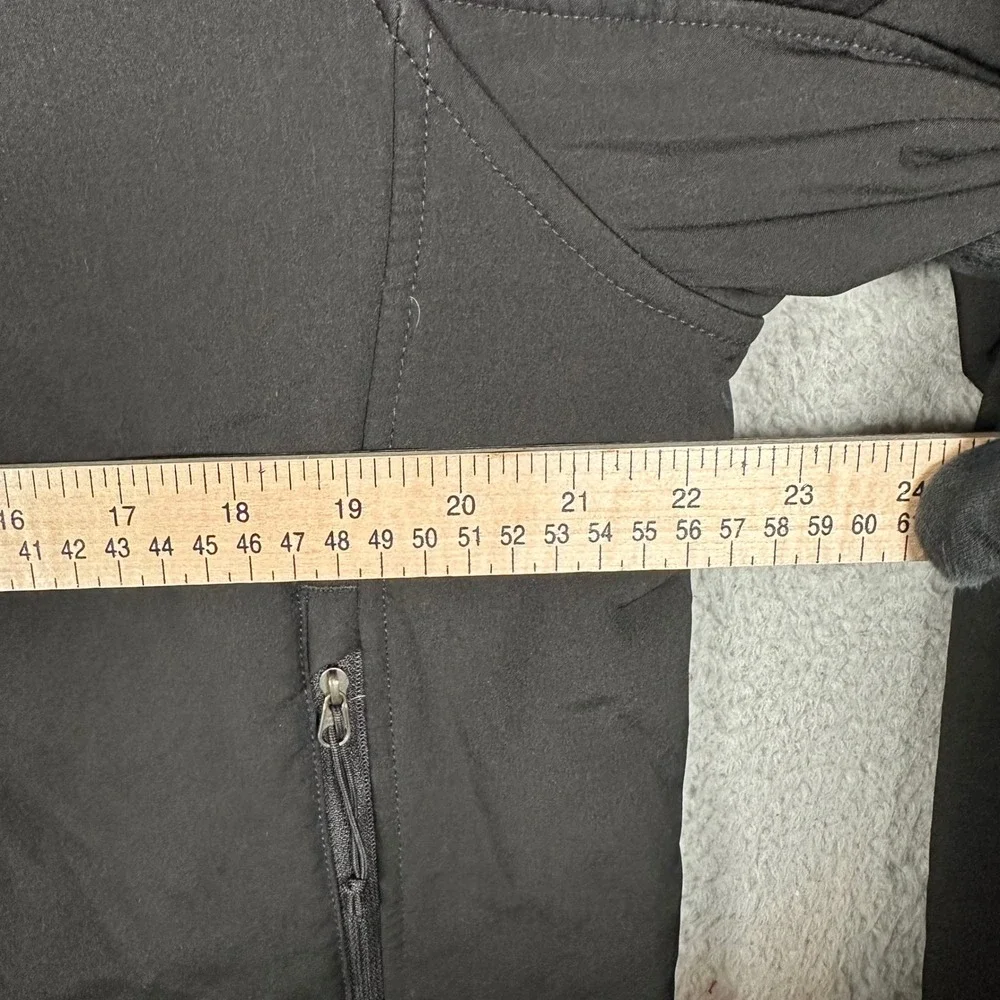 The North Face Mens M WindWall Fleece Lined Softshell Jacket Black Outdoors Hike